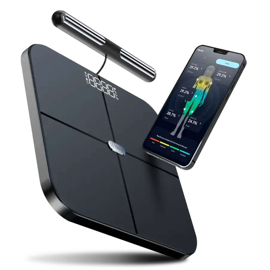 Hume Body Pod and iphone with Hume app